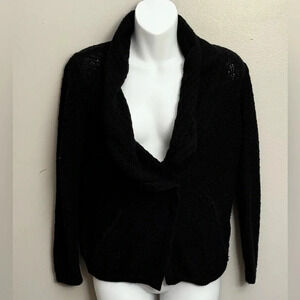 - EDC black cardigan knitted size small